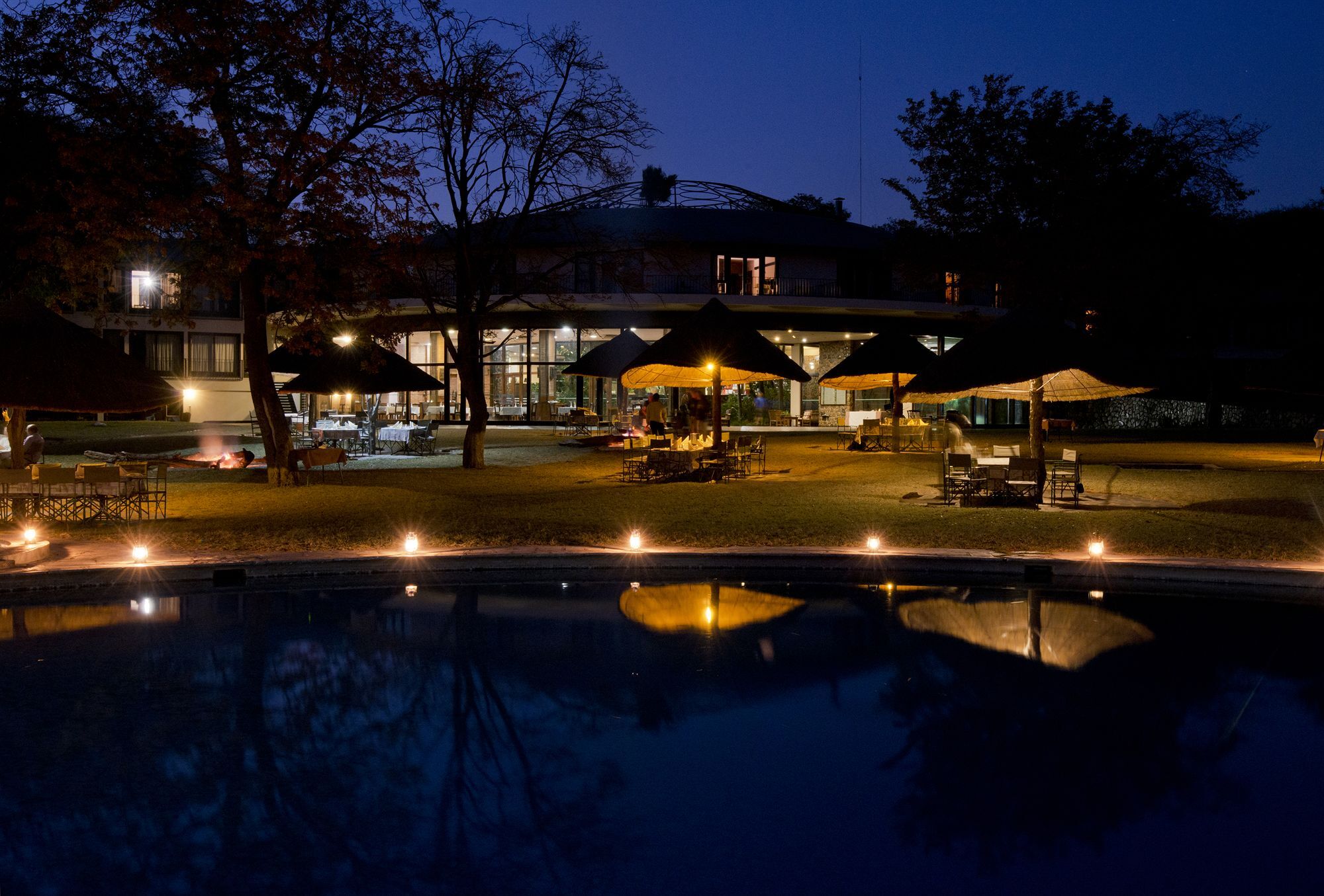 Hwange Safari Lodge Dete Esterno foto