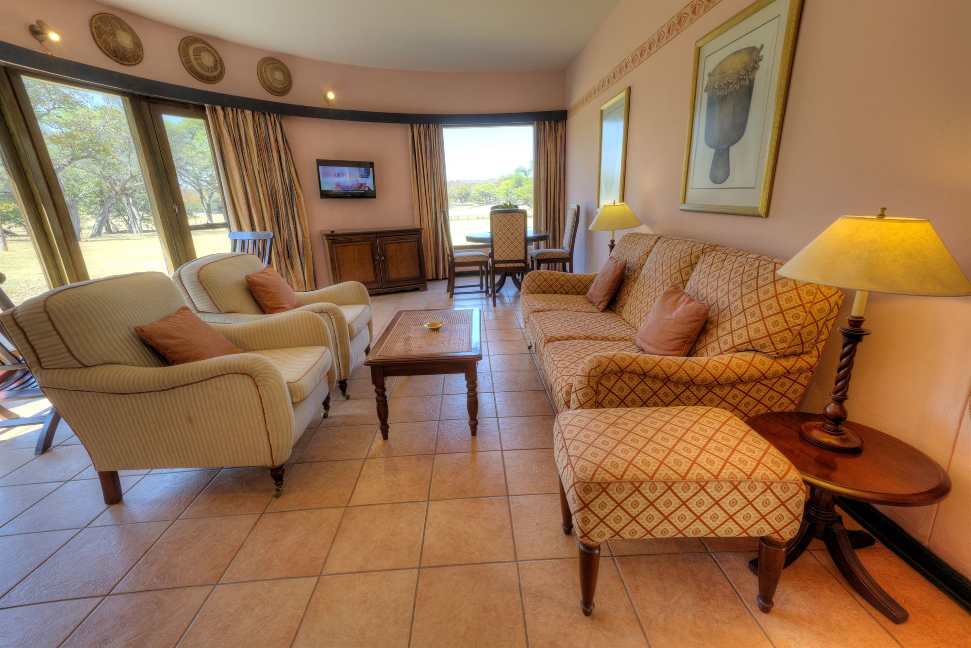 Hwange Safari Lodge Dete Esterno foto