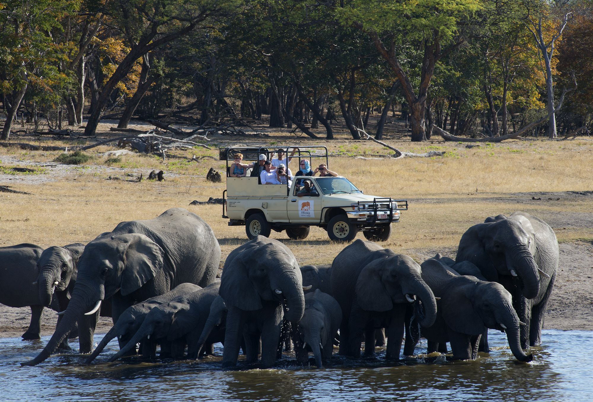 Hwange Safari Lodge Dete Esterno foto